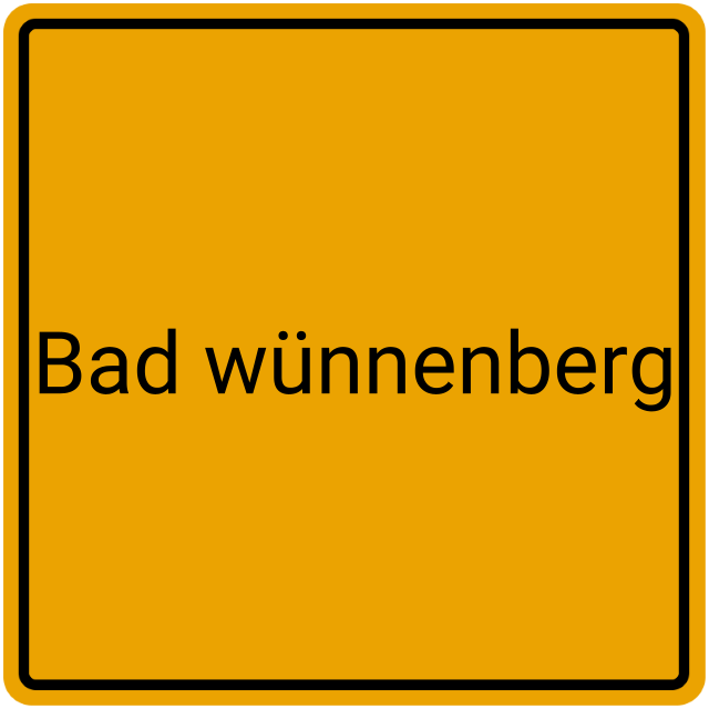 Meldebestätigung Bad Wünnenberg